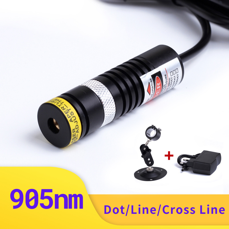 Industrial Use Of Laser - Focusable Glass lens 18x65mm 905nm 50mw