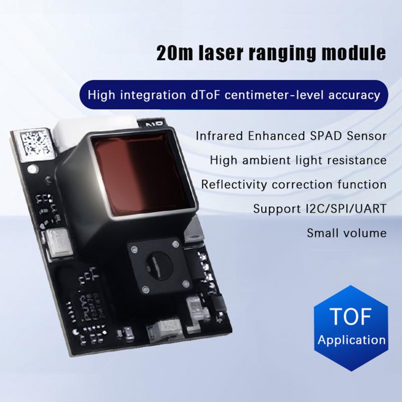 Industrial Infrared Laser - 1Pc 20m High Integrated DToF Laser