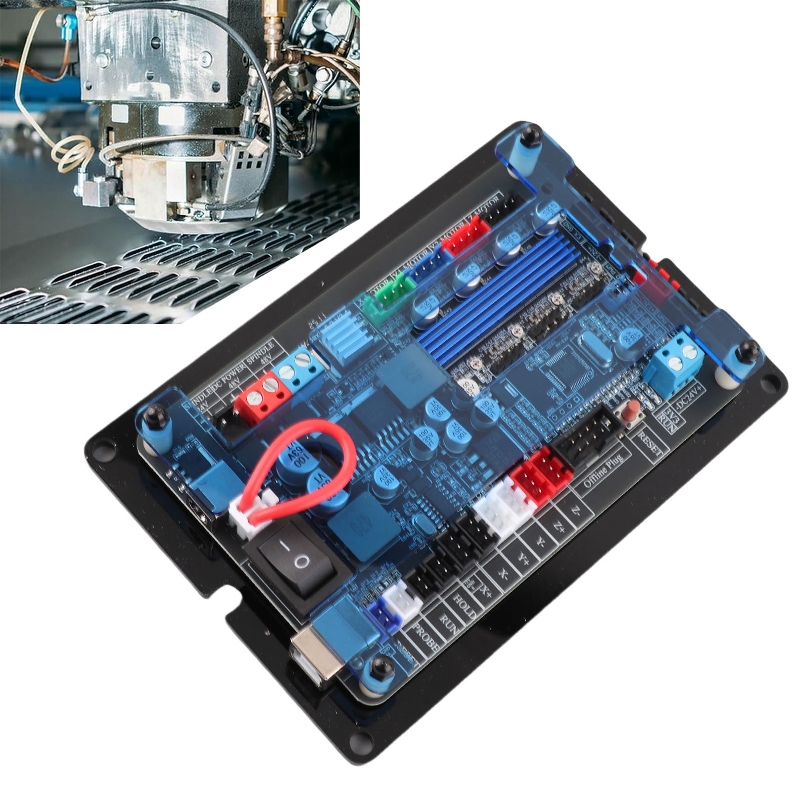 Controller Grbl Board - CNC Controller Board DC12-48V USB Connection
