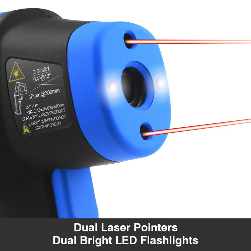 -50℃ to 1500℃ Laser Thermomete - Industrial Infrared Laser review and price