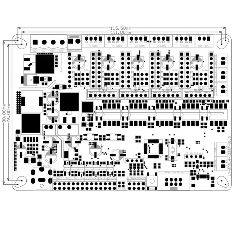 32bits GRBL Offline Controller - Controller Grbl Board review and price