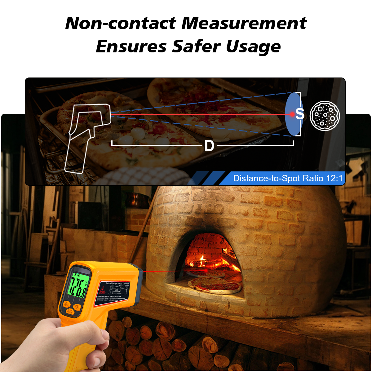 NJTY Infrared Thermometer Lase - Industrial Infrared Laser review and price