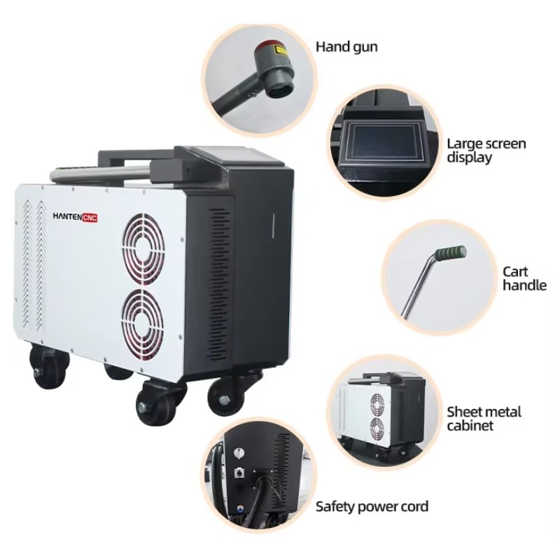 High Power 300W Laser Cleaning - Industrial Laser Cleaning Equipment review and price