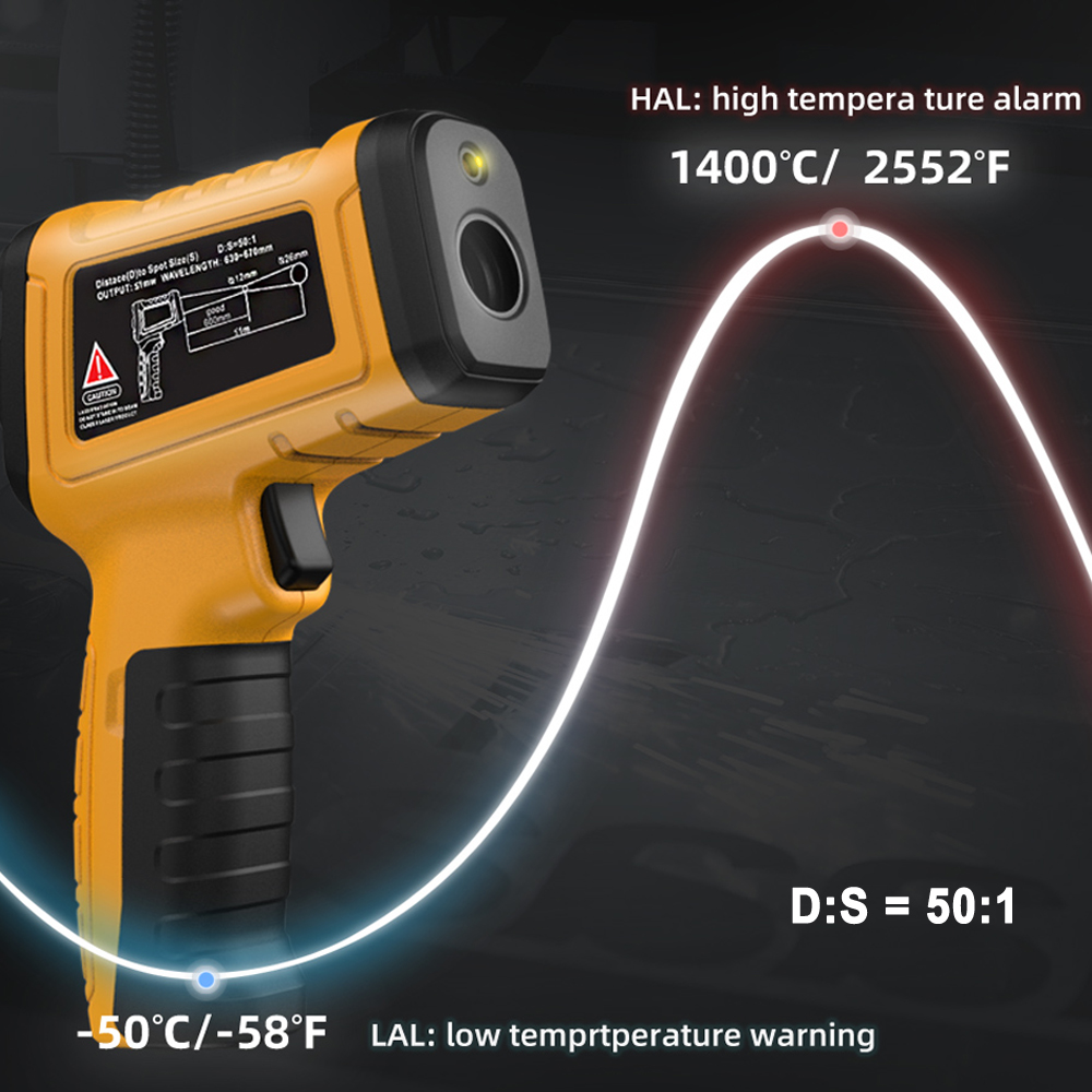 BSIDE -50~1400C Infrared Therm - Industrial Infrared Laser review and price