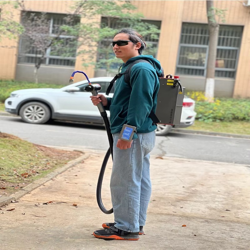 300W Backpack Pulse Laser Clea - Industrial Laser Cleaning Equipment review and price
