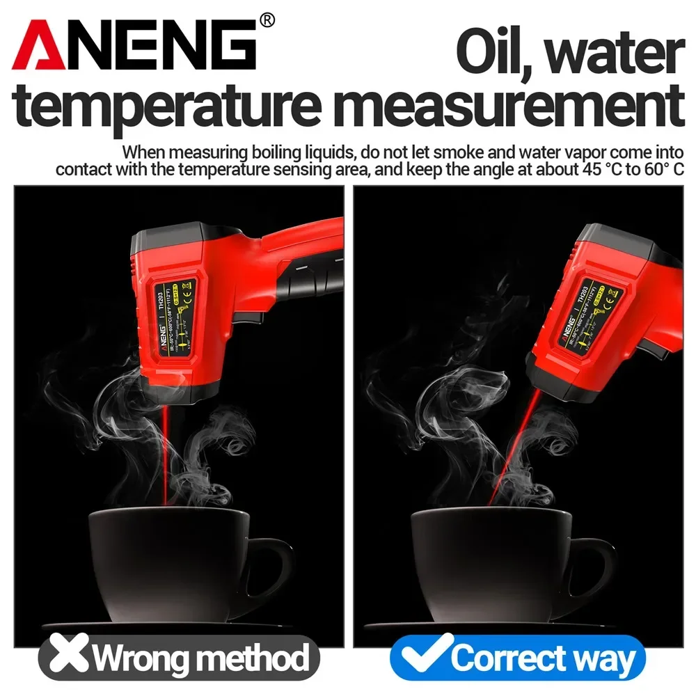 Infrared thermometer -50℃~600℃ - Industrial Infrared Laser review and price