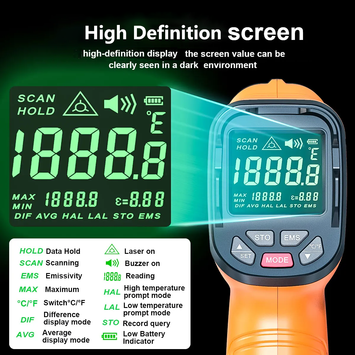 DT1000 DT1600 Infrared Thermom - Industrial Infrared Laser review and price