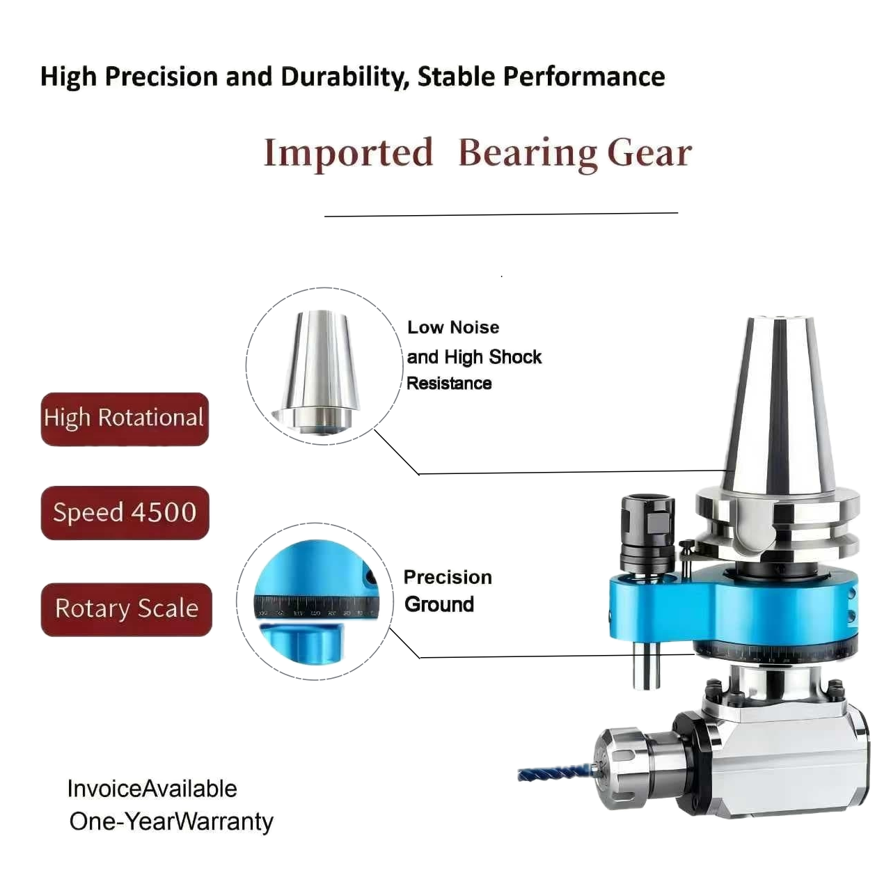 Factory Direct BT40 ER32 90 De - Cnc Milling Machine review and price