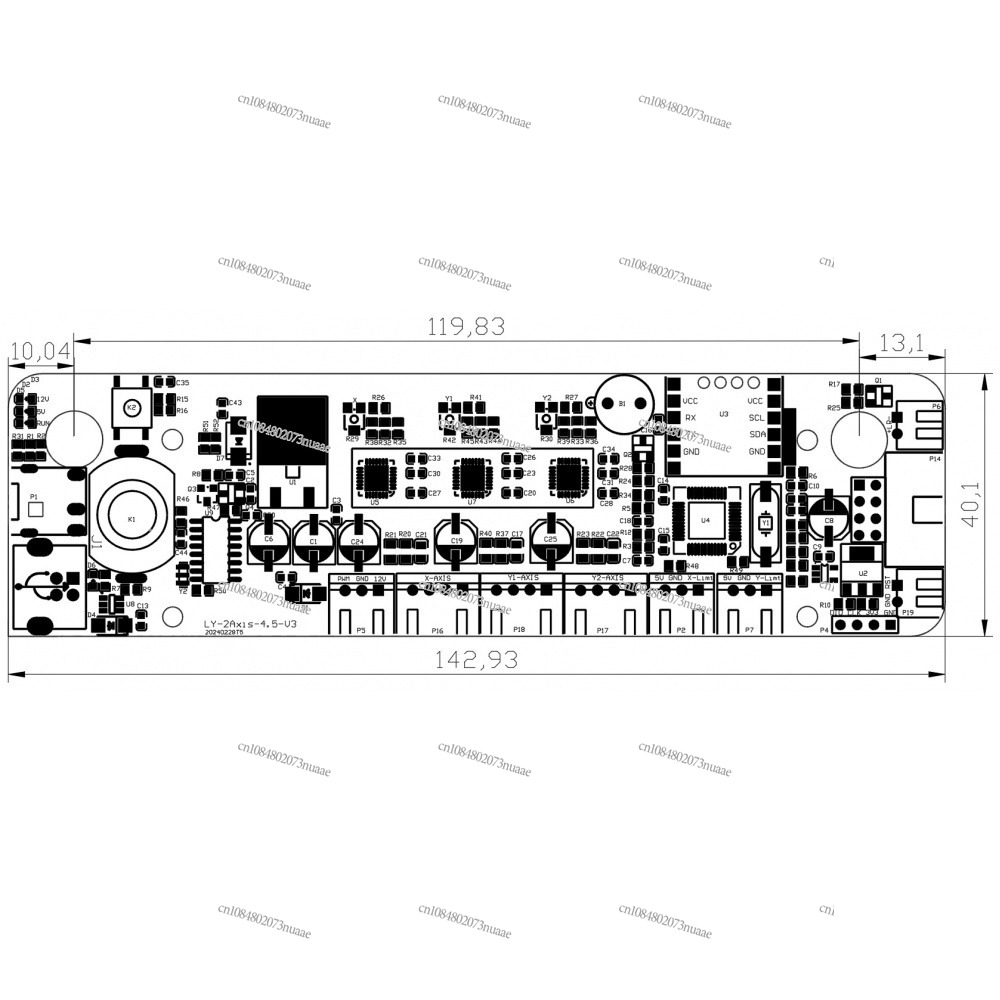 CNC 2 Axis Controller 32-bit M - Controller Grbl Board review and price