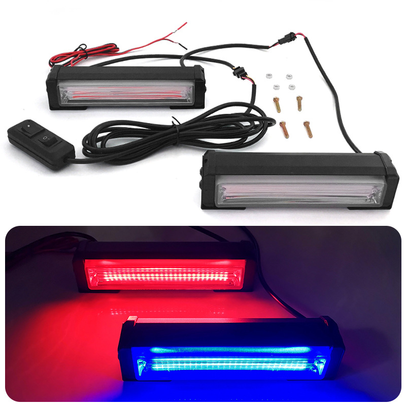 2Pcs COB Car Strobe Warning Li - Industrial Laser Pointer 24V review and price