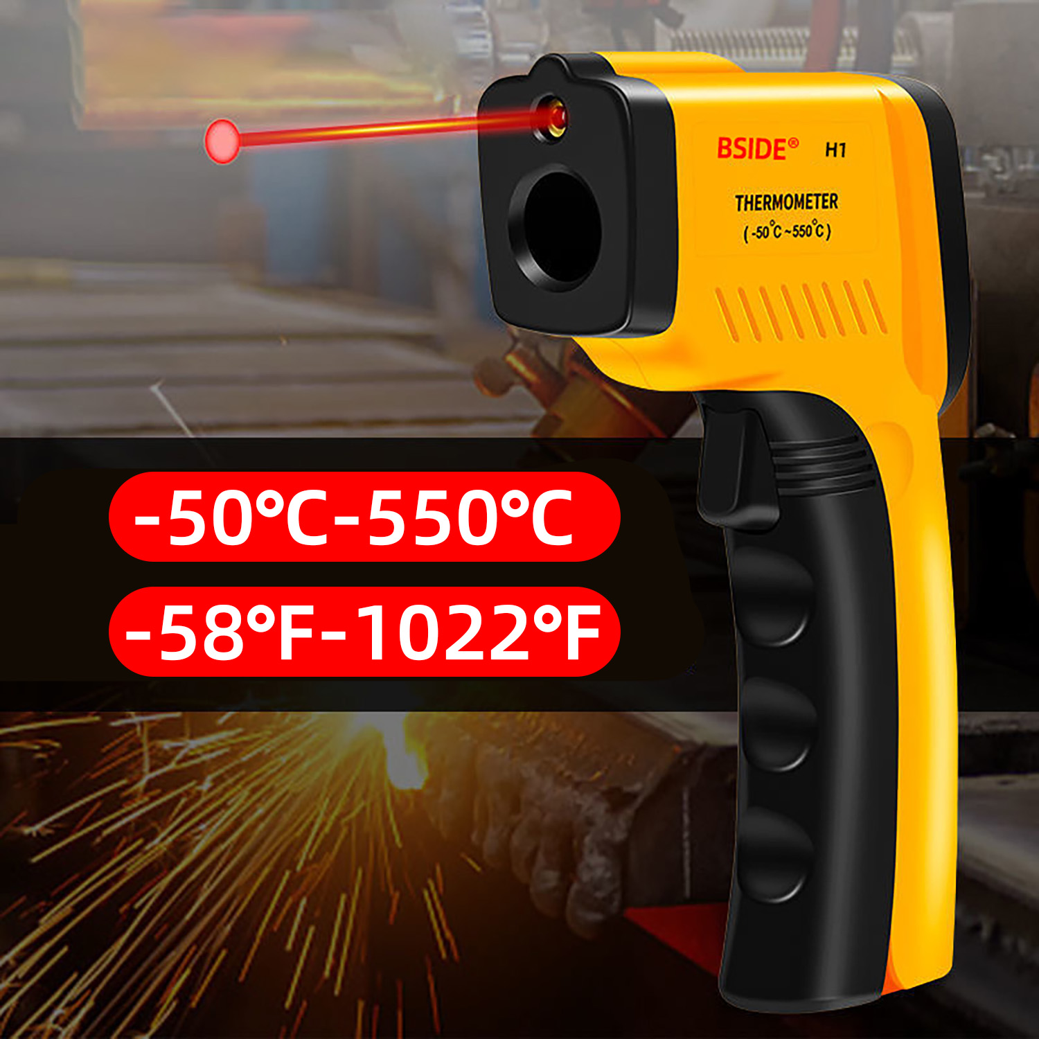 Digital Infrared Thermometer - - Industrial Infrared Laser review and price