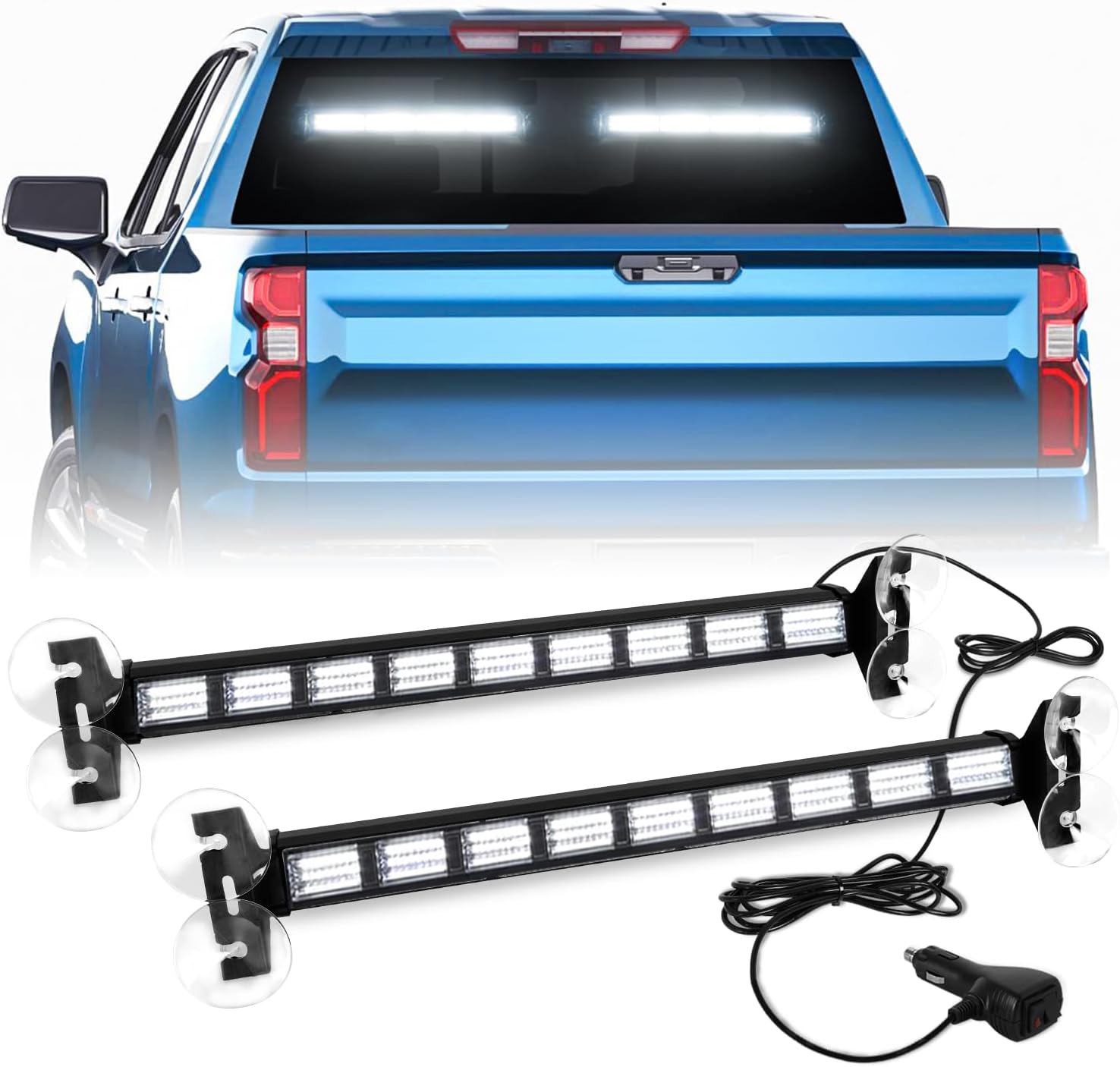 2in1 Car Emergency Light Bar W - Industrial Laser Pointer 24V review and price