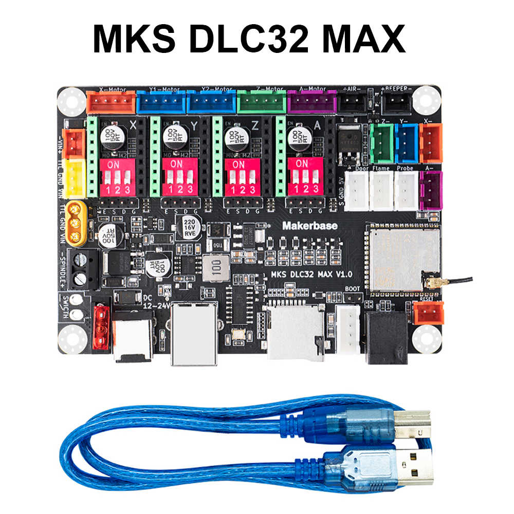Makerbase MKS DLC32 MAX TMC220 - Controller Grbl Board review and price