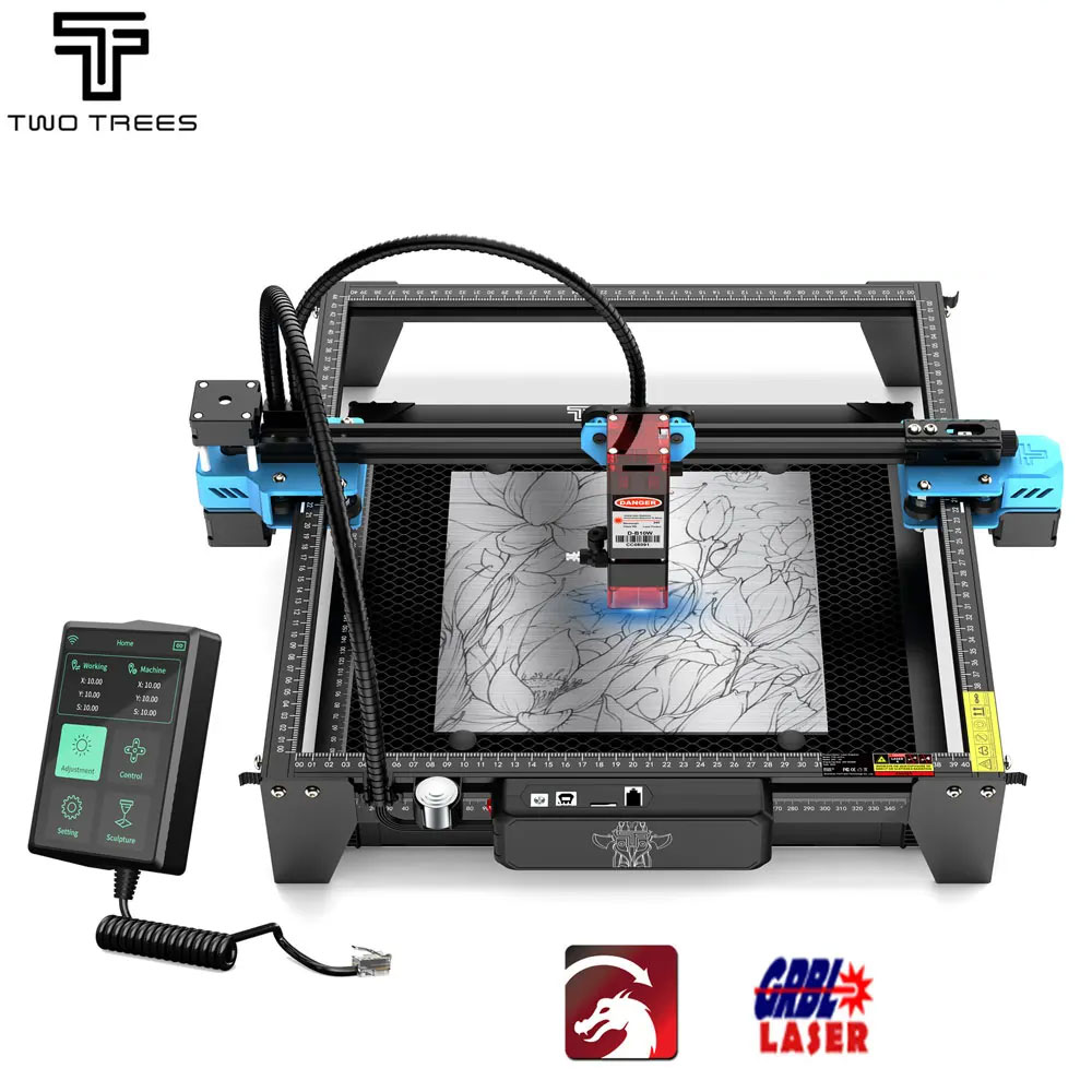 Twotrees TTS-10 Pro 80W Laser  - Industrial Laser Printing Machine review and price